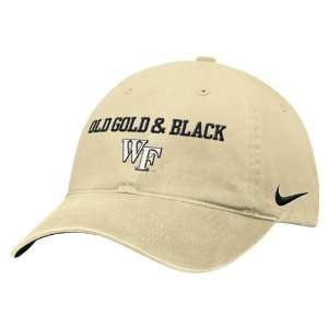  Nike Wake Forest Demon Deacons Gold Local Campus Hat 