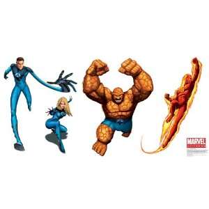  3X2 Fantastic Four   Marvel Walljammer Toys & Games