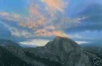 Stephen LYMAN Last Touch of Light CANVAS Yosemite Park  