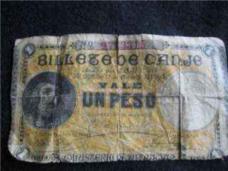 Puerto Rico Peso one 1 1895  