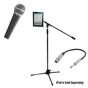  Pyle Mic and Stand Package   PDMIC58 Professional Moving 