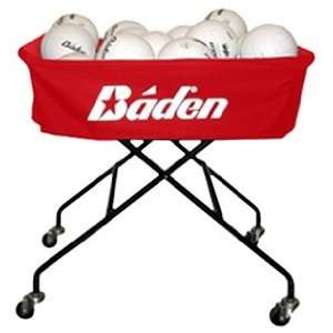   30 Ball Volleyball Collegiate Carts 8 Colors SCARLET 02 31 X 31 X 4