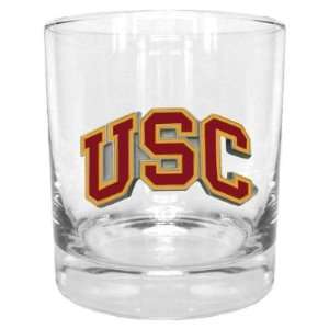 USC Trojans Rocks Glass   NCAA College Athletics   Fan Shop Sports 