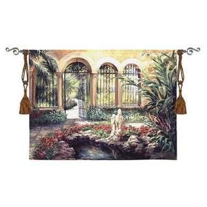  Fine Art Tapestries 3331 WH East Garden I Tapestry   Laurie 