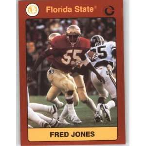   44 Fred Jones   FSU Seminoles  Shipped in Top Load