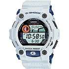Casio Watch GLX5600 7 Mens White G Shock G Lide Surfing Moon Tide 