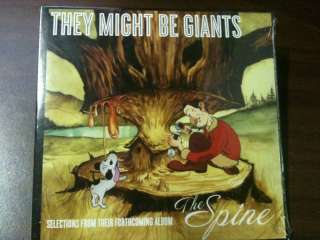 The Spine They Might Be Giants CD 2004 Promo PreRelease  