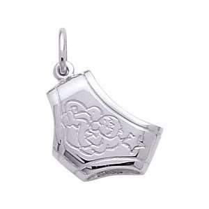  Rembrandt Charms Diaper Charm, Sterling Silver Jewelry
