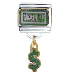  Wall Street Dollar Italian Charms Pugster Jewelry