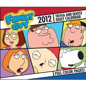  FAMILY GUY 365 Page A day Box / Desk / Tear Off Calendar 2012 (FULL 