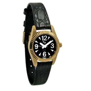  Tel Time Low Vision Watch Womens with Leather Band Health 