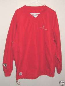 water resistant Budweiser vented pullover sz M  