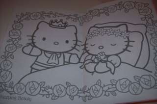 HELLO KITTY 32 Pg COLORING AND 20 STICKER BOOK  