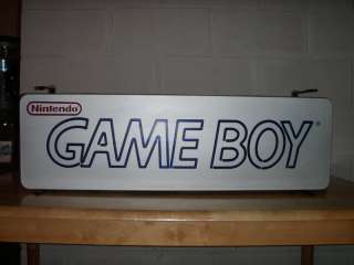 Collectible Electrical 3D Nintendo GAMEBOY Wall Sign  