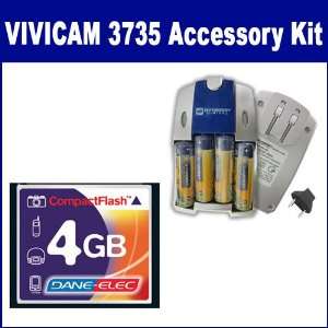  Vivitar ViviCam 3735 Digital Camera Accessory Kit includes 