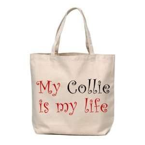  My Collie Canvas Tote Bag 