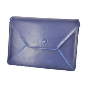  for Apple iPad Leather Envelope Style Case NAVY BLUE 