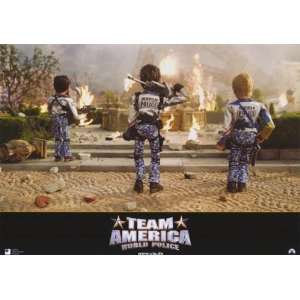  Team America World Police Movie Poster (11 x 14 Inches 