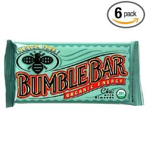 BumbleBar Organic Energy Chai with Almonds Gluten Free, 1.4 Ounce 