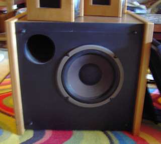 Micron GS 5 Satellite Speakers and GS 10 Subwoofer NICE  