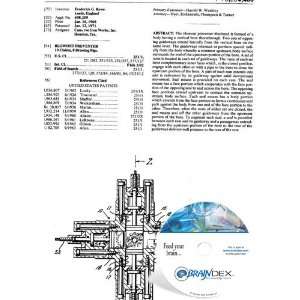  NEW Patent CD for BLOWOUT PREVENTER 