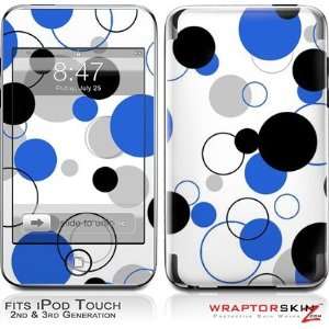   Screen Protector Kit   Lots of Dots Blue on White  Players