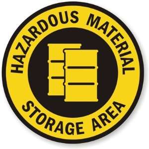  Hazardous Material Storage Area SlipSafe Vinyl Anti Skid 