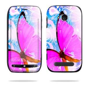  Windows Phone T Mobile Cell Phone Skins Pink Butterfly Cell Phones