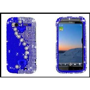   Stones with Pearls Design + Clear Screen Protector Cell Phones