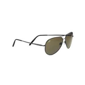 Serengeti Eyewear 7190 Medium Aviator Sunglasses  Sports 