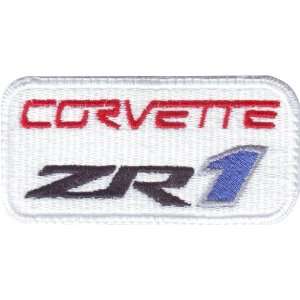  Corvette ZR1 (B) Badge Embroidered Sew On Patch 