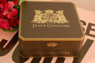 New in Box Juicy Couture Silver Pave Crystals Heart Starter Charm 