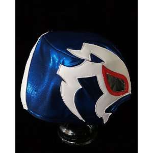 Lucha Libre Wrestling Halloween Mask Shocker blue