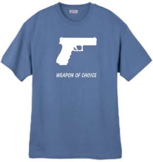 Shirt/Tank   Glock FS Weapon of Choice   arms gun  
