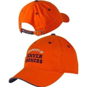  Denver Broncos Orange Property of Slouch Hat Sports 
