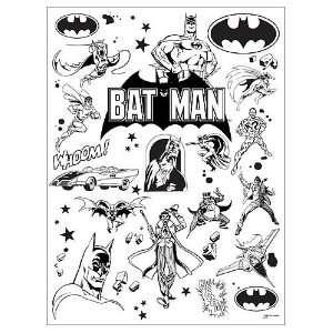  Batman Black and White Fabric Poster Wall Hanging