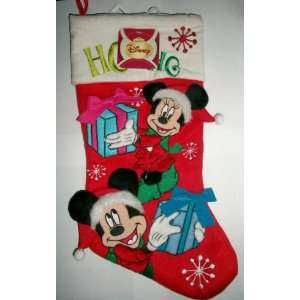 Disney Mickey and Minnie Mouse 21 Christmas Stocking 