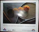 1988 wayne gretzky celebrity tennis poster program  