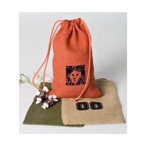 IB610    Colored Jute Drawstring Bag Colored Jute Drawstring Bag 