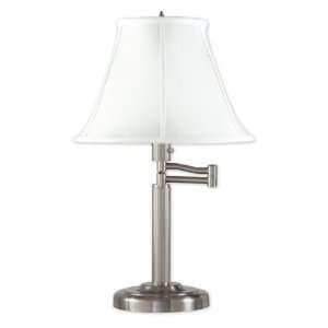 Good Earth Lighting G5150 BN I Taverna One Light Table Lamp with White 