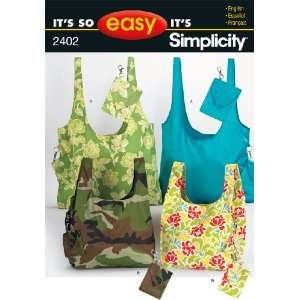  Simplicity Sewing Pattern 2402 Its So Easy Shopping Totes 