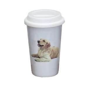  Dog Breed Porcelain Mug   Golden Retriever Double Walled 