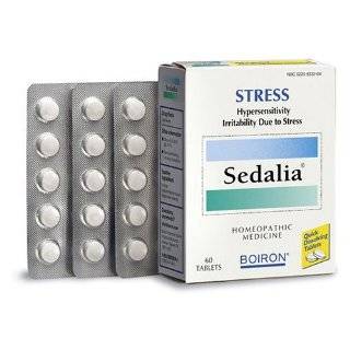 Boiron Sedalia for Stress, 60 Tablets (Pack of 3)