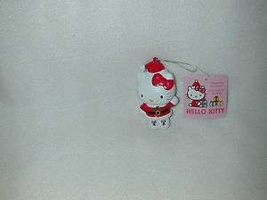   HELLO KITTY IN SANTA OUTFIT BLOW MOLD ORNAMENT NEW  