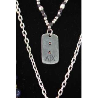 Armani Exchange A/X Multi Chain Necklace 100% Authentic  