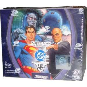 Upper Deck SuperMan Man of Steel VS. System 1st Edition Booster Box 
