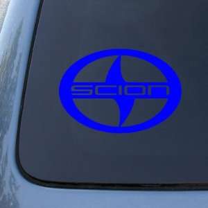  SCION   Vinyl Car Decal Sticker #1824  Vinyl Color Blue 