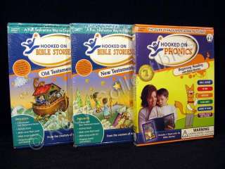 Hooked On Phonics Kit Bible Stories Old New Testament  