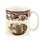 Spode Woodland Coffee Mug   Snowy Owl