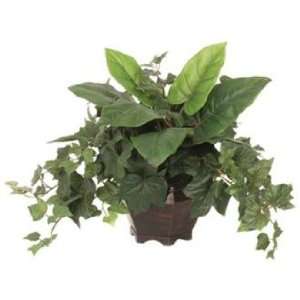  Mixed Foliage 16 High Faux Potted Plant